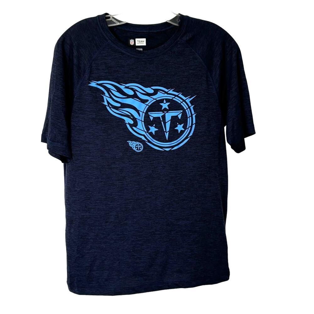 NFL Mens Size Small Tennessee Titans Football SS Navy Blue T-shirt